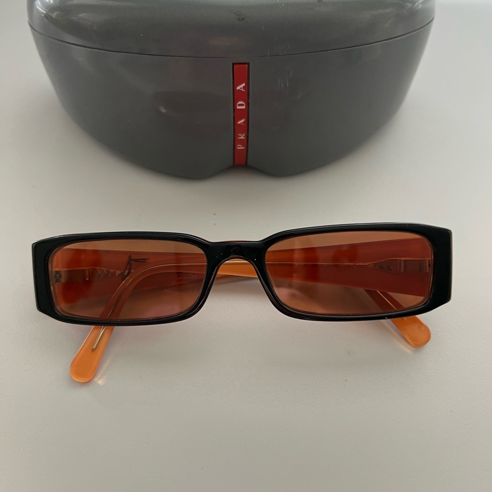 Prada Rectangle Prescription Frames Only - image 2